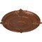 Ekena Millwork Attica Acanthus Leaf Ceiling Medallion (Canopies up to 3 1/4"), 30 1/8"OD x 1 1/2"P, Polished Copper CM30ATPOS - alternate 2
